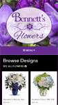 Mobile Screenshot of bennettsflowers.com